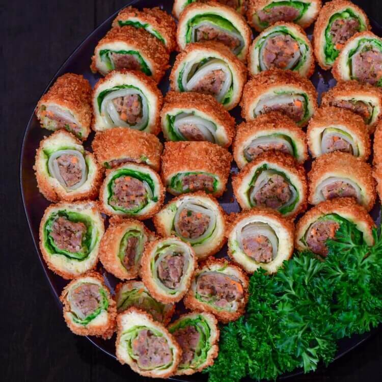 crispy cabbage roll