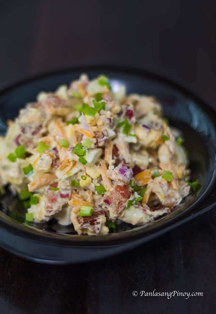 ketogenic bacon and egg salad recipe panlasang pinoy